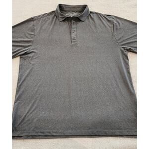 Haus Of Grey Polo Shirt Mens XL Matte Gray Performance Casual Outdoor